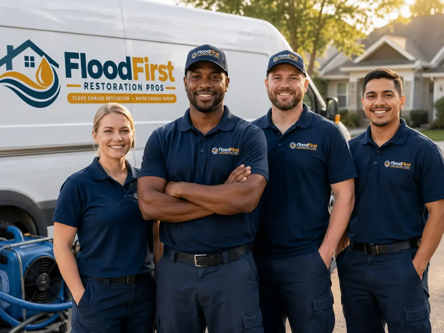 Flood Damage Restoration company in Long Barn, CA